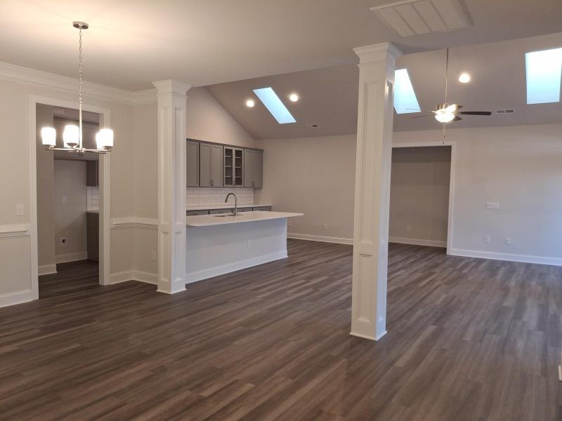 Spacious, unfurnished interior of a new home in Weybridge, Burlington (Image 36). Spacious, unfurnished interior of a new home in Weybridge, Burlington (Image 36).