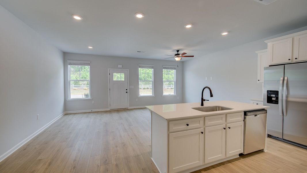 Furnished interior view inside a new home in Avery Landing, McDonough (Image 17).