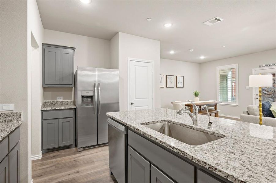 Furnished interior view inside a new home in , Fort Worth (Image 30).