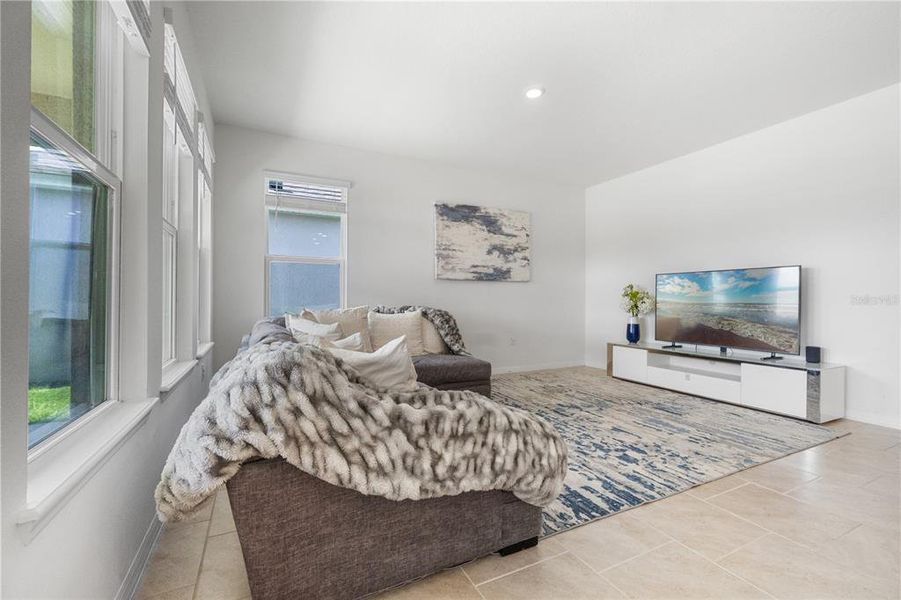 Furnished interior view inside a new home in , Harmony (Image 28).