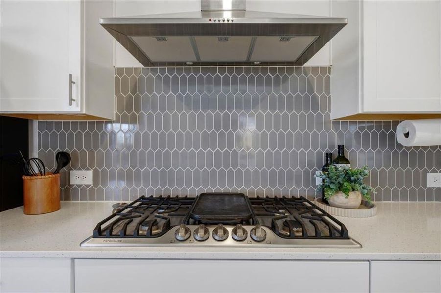 Close-up of interior finishes inside a home in , Dallas (Image 23).