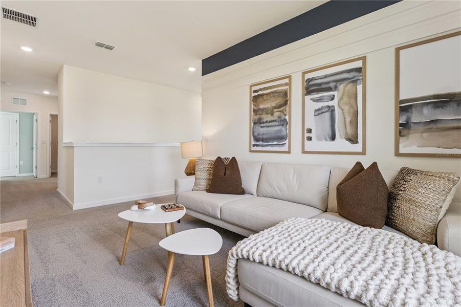 Furnished interior view inside a new home in Crossroads at Kelly Park, Apopka (Image 4).
