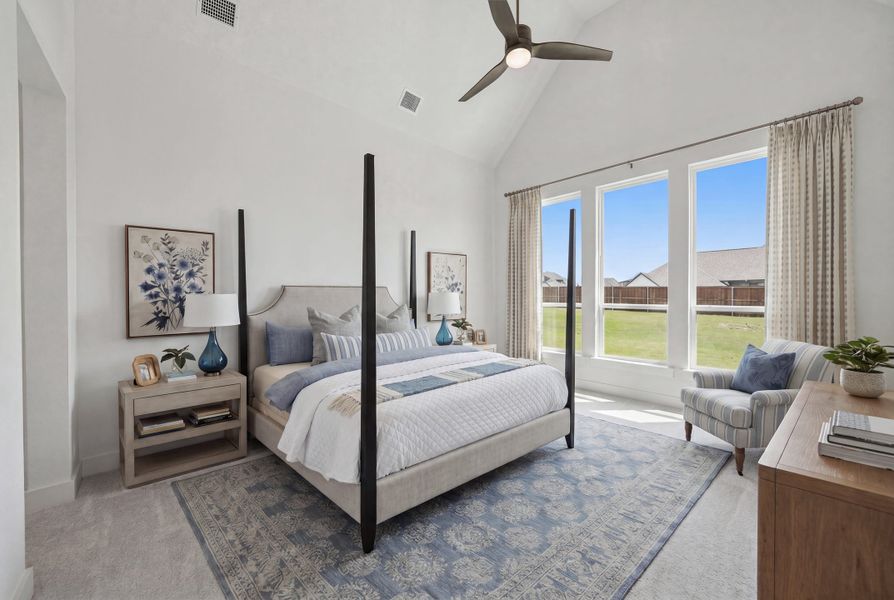 Furnished interior view inside a new home in Winding Creek, Rockwall (Image 20). Furnished interior view inside a new home in Winding Creek, Rockwall (Image 20).