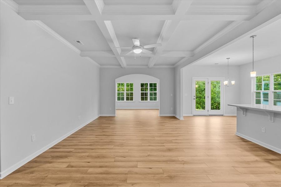 Spacious, unfurnished interior of a new home in Fieldstone, Lexington (Image 17). Spacious, unfurnished interior of a new home in Fieldstone, Lexington (Image 17).