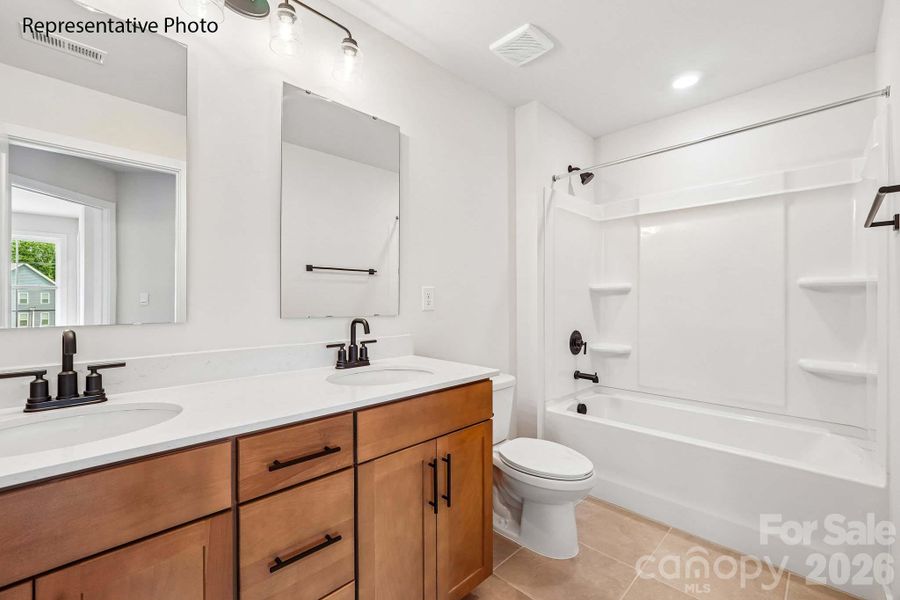 Furnished interior view inside a new home in Avalon of Gastonia, Gastonia (Image 10).