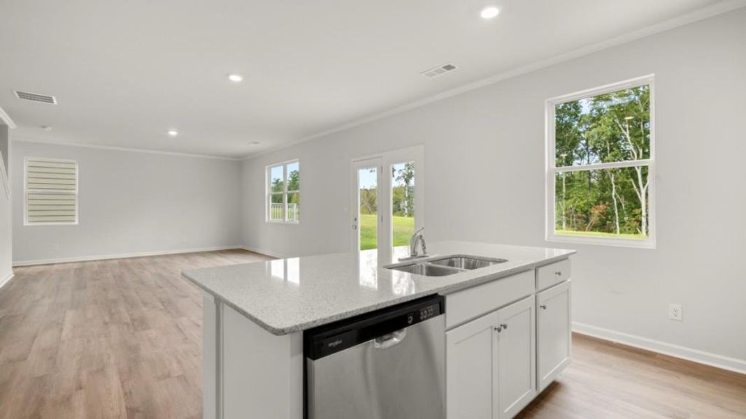 Furnished interior view inside a new home in Oconee Overlook, Gainesville (Image 10).