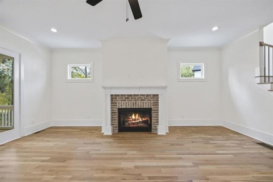 Spacious, unfurnished interior of a new home in , Madison (Image 17).