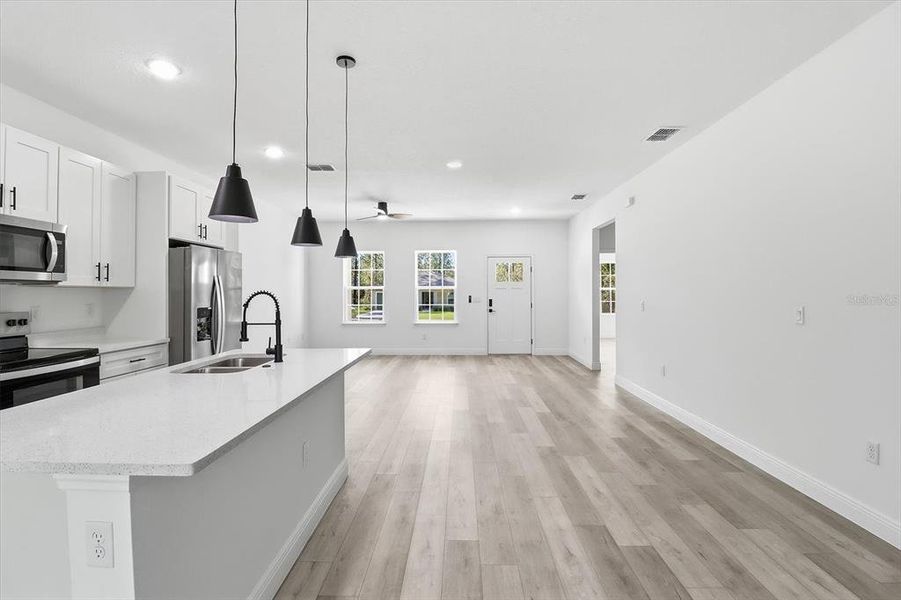 Spacious, unfurnished interior of a new home in , Citrus Springs (Image 11). Spacious, unfurnished interior of a new home in , Citrus Springs (Image 11).