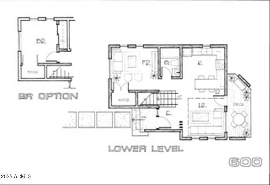 Plan 600 Lower Level