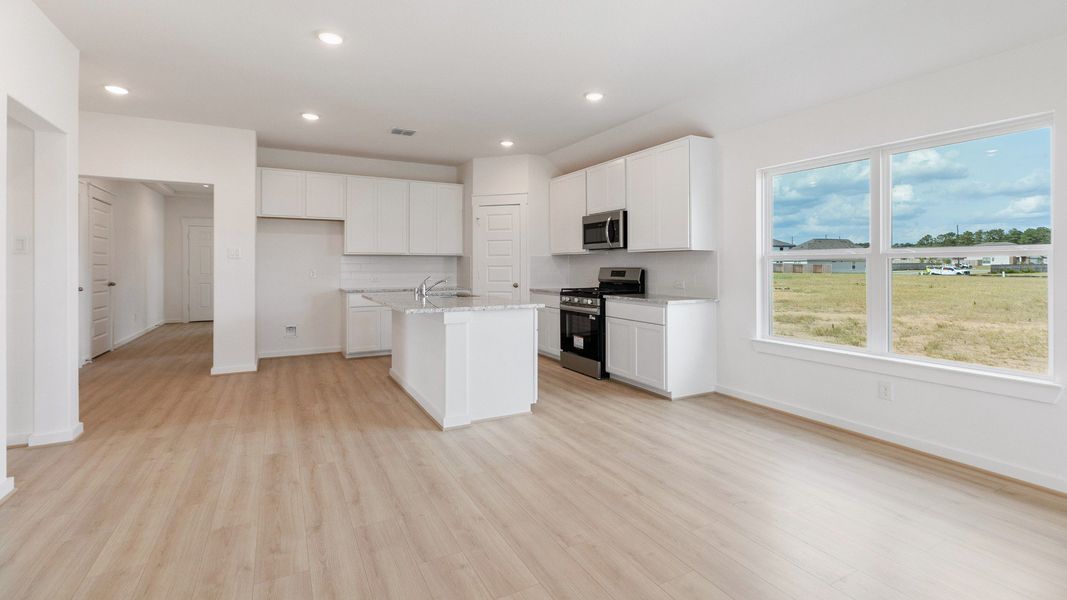 Furnished interior view inside a new home in Cielo, Conroe (Image 15). Furnished interior view inside a new home in Cielo, Conroe (Image 15).