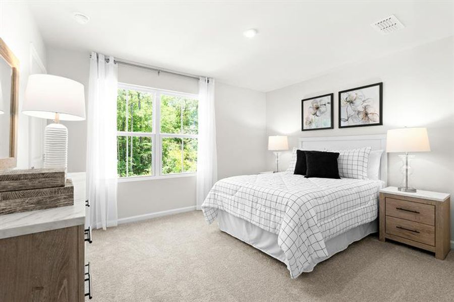 Furnished interior view inside a new home in Royal Oaks Single-Family Homes, Hardeeville (Image 21). Furnished interior view inside a new home in Royal Oaks Single-Family Homes, Hardeeville (Image 21).