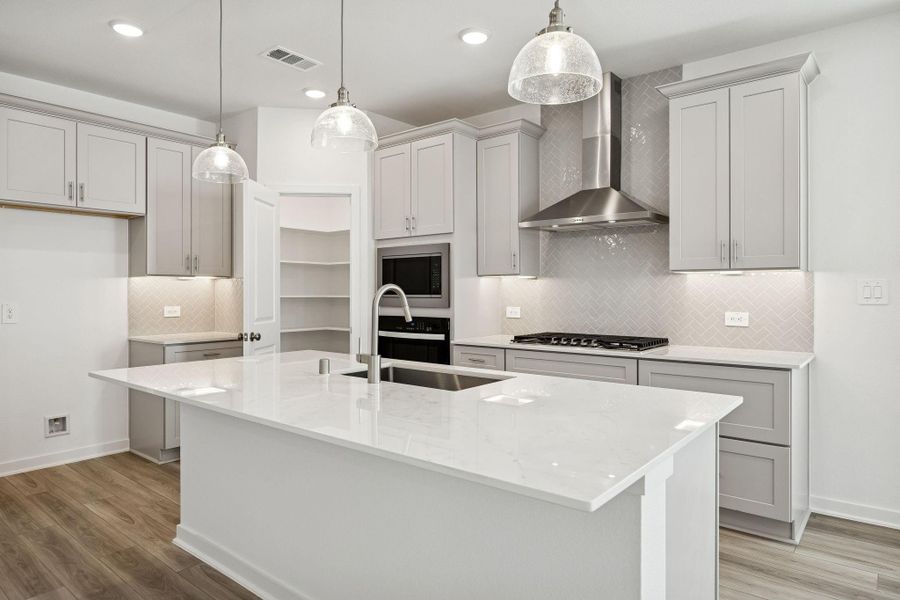 Furnished interior view inside a new home in Montgomery Bend, Montgomery (Image 6).