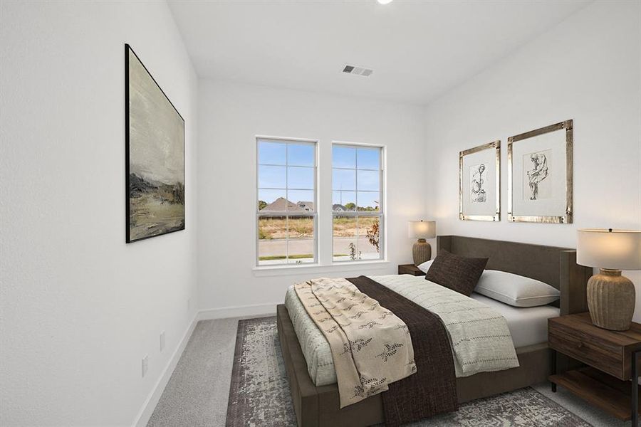 Furnished interior view inside a new home in Wellington, Haslet (Image 6).