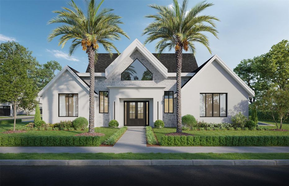 Exterior rendering