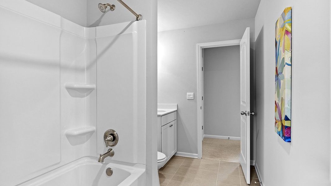 Furnished interior view inside a new home in Genesee, Newnan (Image 63).