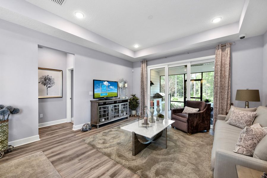 Representative furnished interior of a home built from the The Apopka by Providence Homes (Florida) in Reflections at Nocatee, Nocatee (Image 29).