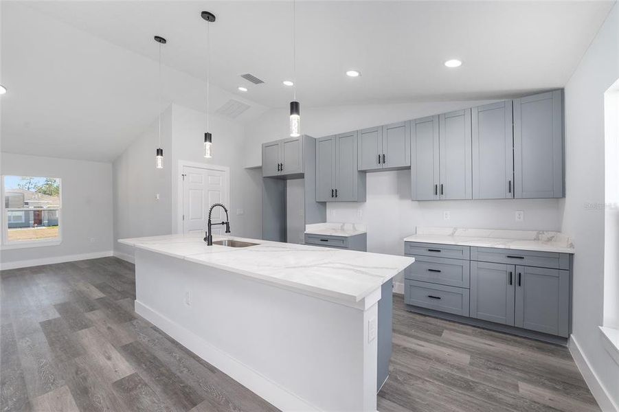 Furnished interior view inside a new home in , Dunnellon (Image 5).