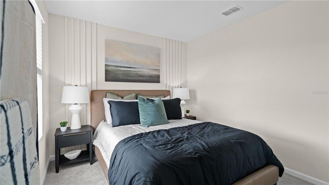 Furnished interior view inside a new home in Wellness Ridge, Clermont (Image 18).
