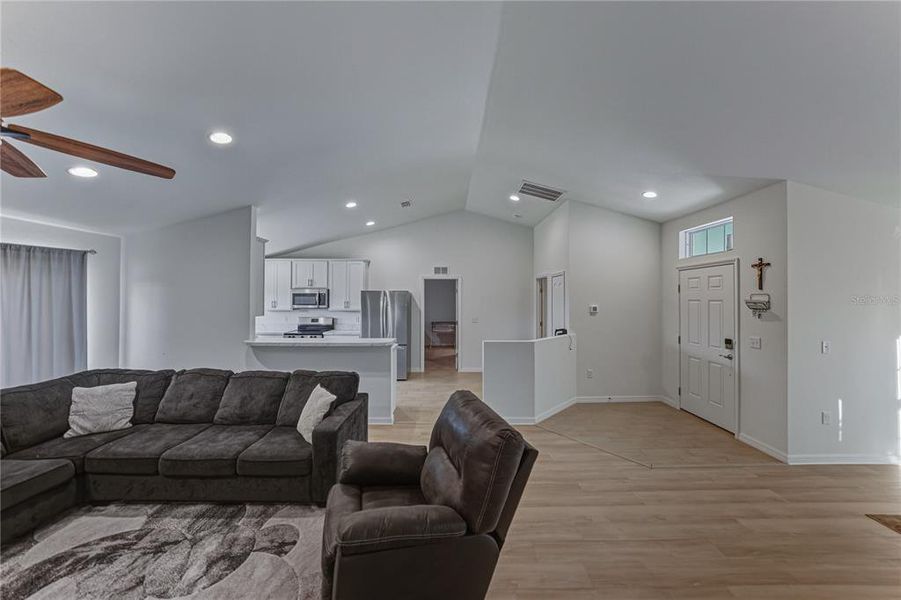 Furnished interior view inside a new home in , Sebring (Image 9).