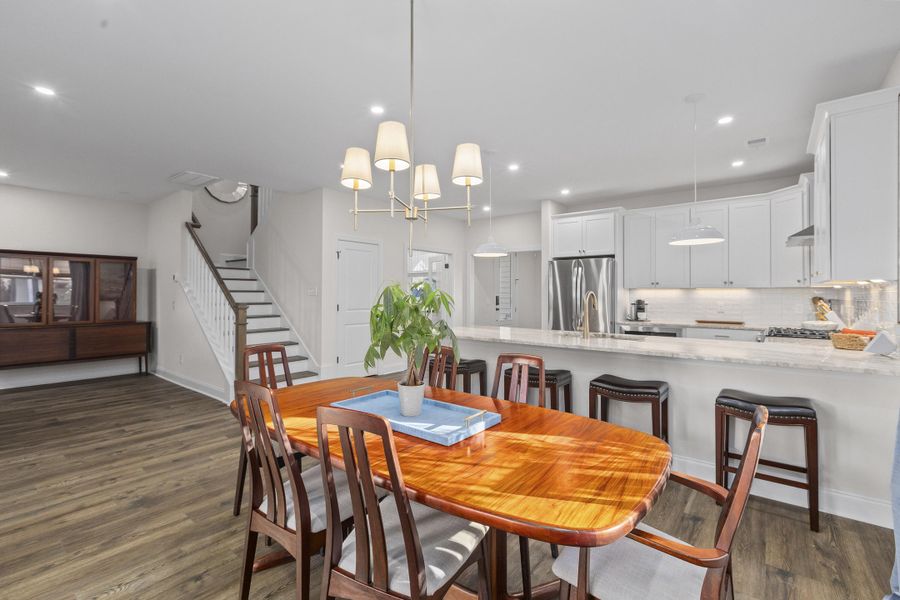 Furnished interior view inside a new home in , Johns Island (Image 45).