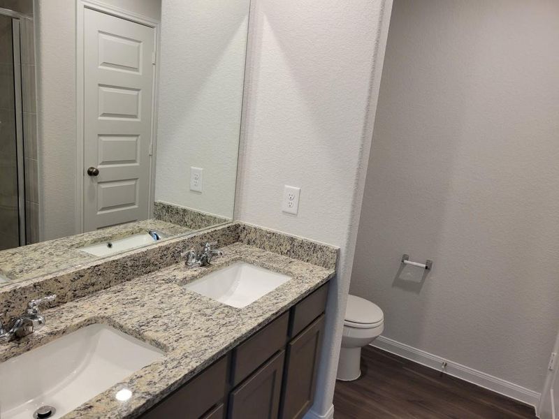 Furnished interior view inside a new home in River's Edge, Conroe (Image 12). Furnished interior view inside a new home in River's Edge, Conroe (Image 12).