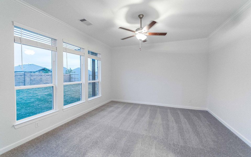 Spacious, unfurnished interior of a new home in Marvida, Cypress (Image 23). Spacious, unfurnished interior of a new home in Marvida, Cypress (Image 23).