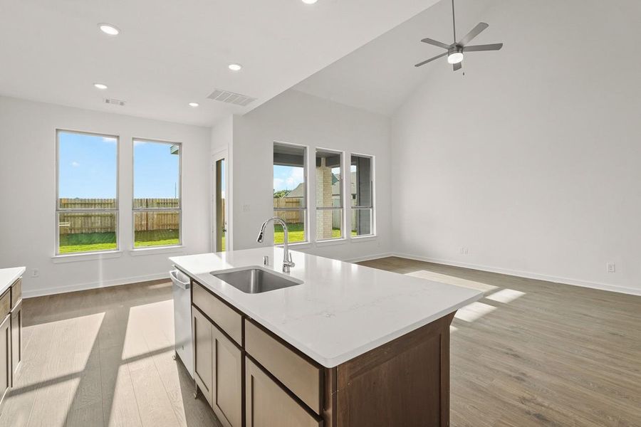 Furnished interior view inside a new home in Wildrye, Waller (Image 6). Furnished interior view inside a new home in Wildrye, Waller (Image 6).