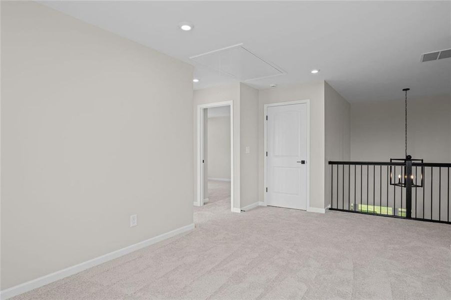 Spacious, unfurnished interior of a new home in Easton Park, Dallas (Image 33).