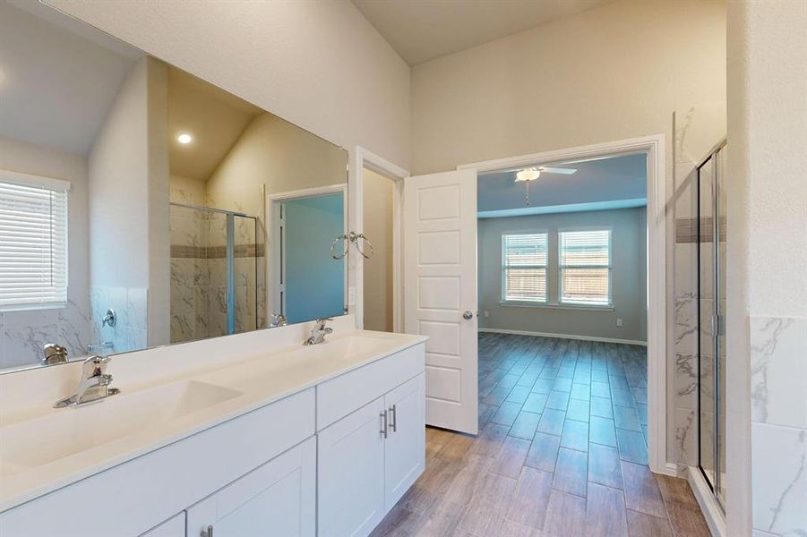 Furnished interior view inside a new home in Forest Park, Princeton (Image 8). Furnished interior view inside a new home in Forest Park, Princeton (Image 8).