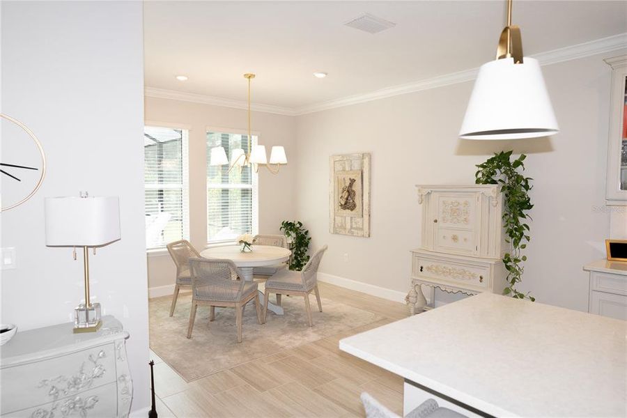 Furnished interior view inside a new home in , Sarasota (Image 17).