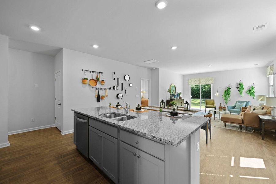 Furnished interior view inside a new home in , Summerville (Image 12). Furnished interior view inside a new home in , Summerville (Image 12).