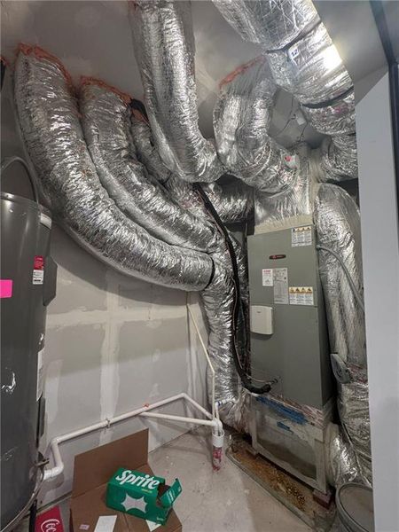 In-progress construction of a new home in , Atlanta, GA (Image 57).