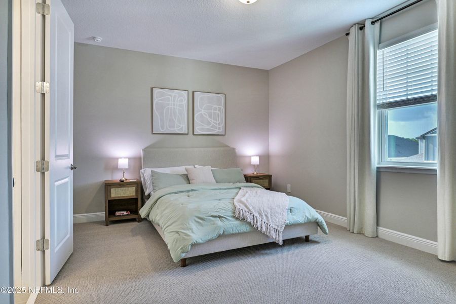 Furnished interior view inside a new home in Legends Preserve - Reserve Series, Daytona Beach (Image 5).