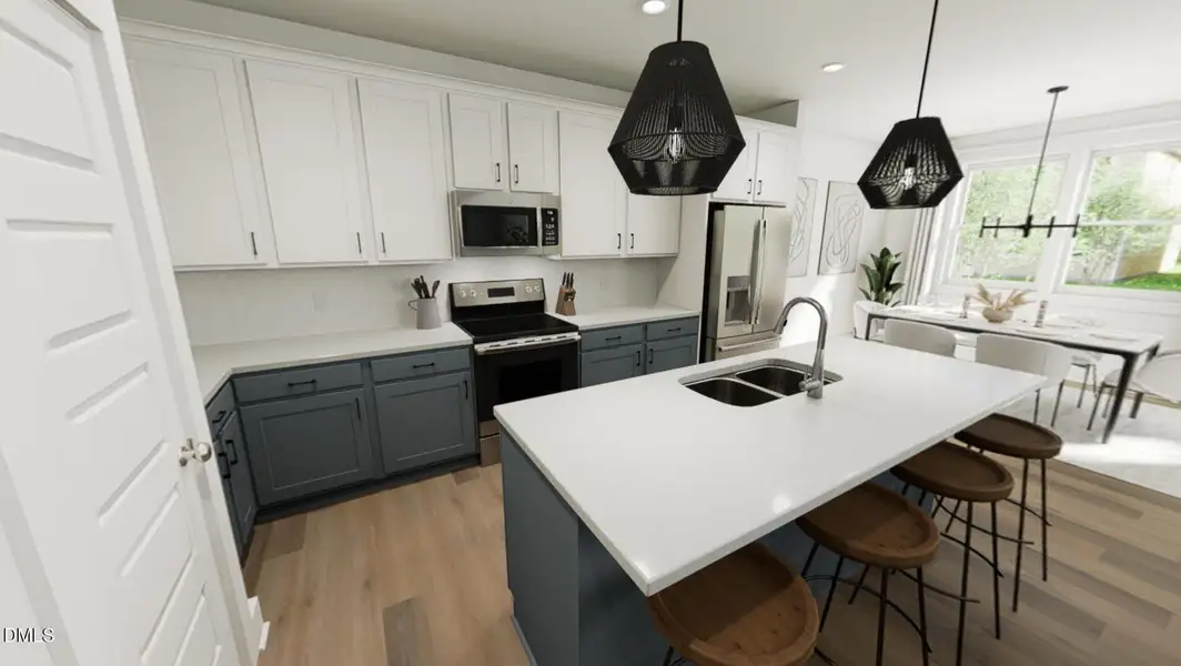 Kitchen with the Snoop & Martha Interior Kitchen with the Snoop & Martha Interior