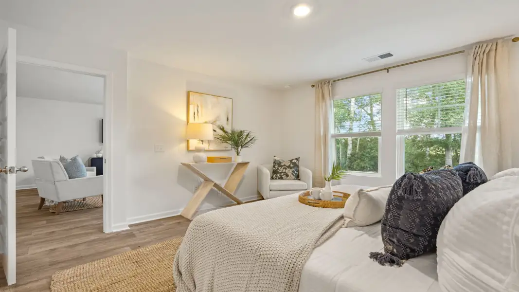 Furnished interior view inside a new home in McKenzie Gardens, Brunswick (Image 13).