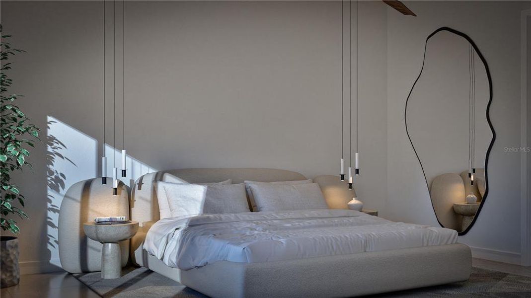 Furnished interior view inside a new home in , Clearwater (Image 9). Furnished interior view inside a new home in , Clearwater (Image 9).