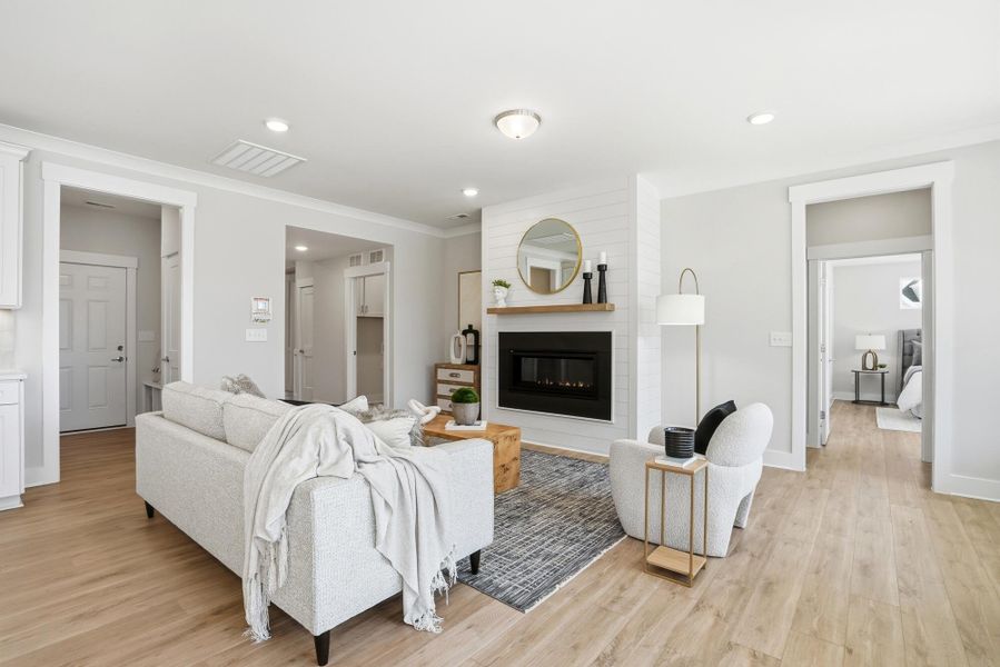 Furnished interior view inside a new home in Rone Creek, Waxhaw (Image 42).