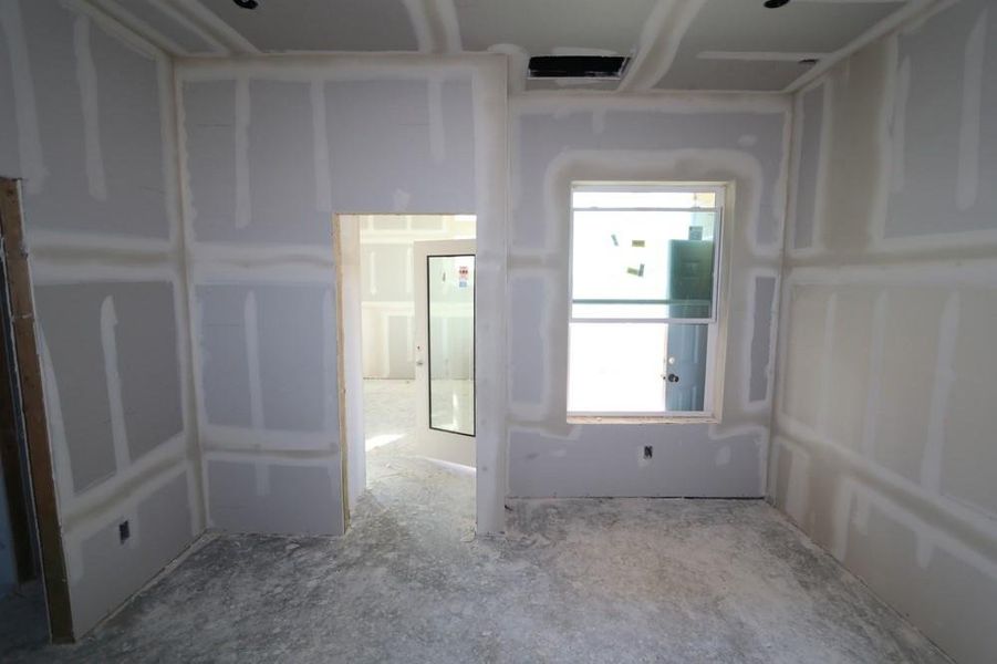 In-progress construction of a new home in Pomona 40' Homesites, Manvel, TX (Image 7).