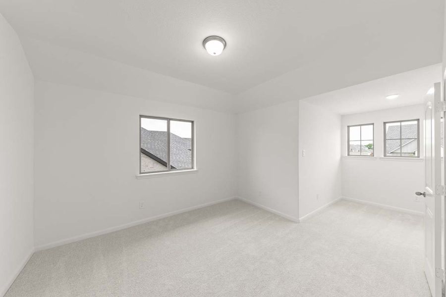 Spacious, unfurnished interior of a new home in River Ranch, Van Alstyne (Image 29). Spacious, unfurnished interior of a new home in River Ranch, Van Alstyne (Image 29).