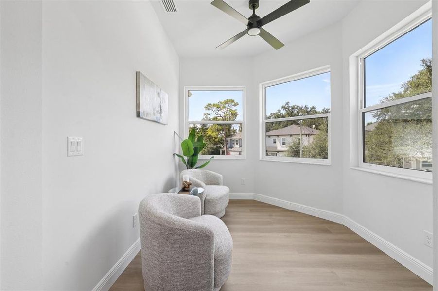 Furnished interior view inside a new home in , Tampa (Image 51).