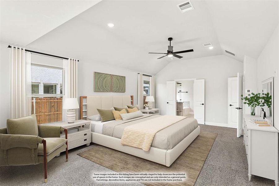 Furnished interior view inside a new home in Maplewood, Glenn Heights (Image 15). Furnished interior view inside a new home in Maplewood, Glenn Heights (Image 15).