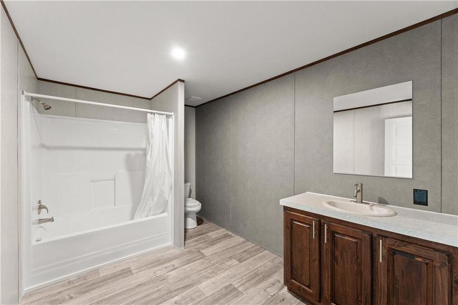 Furnished interior view inside a new home in , Acworth (Image 4).