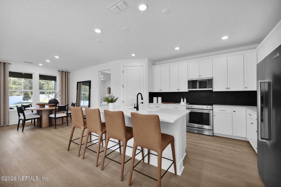 Furnished interior view inside a new home in Double Branch, Middleburg (Image 23).