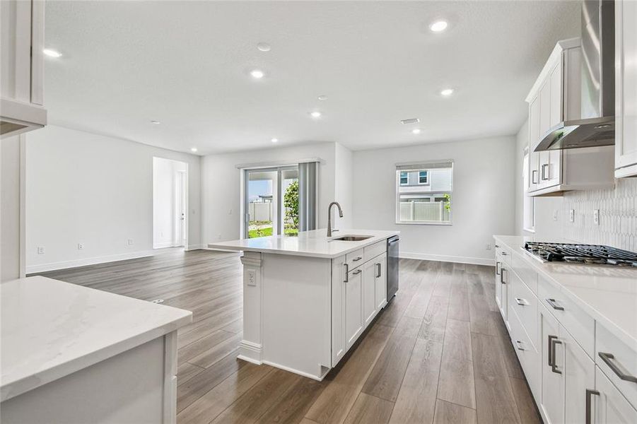 Furnished interior view inside a new home in Hawkstone, Sarasota (Image 6).