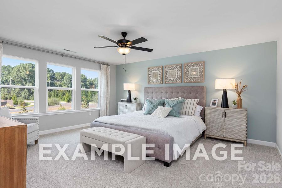 Furnished interior view inside a new home in Windgate, Mooresville (Image 7).