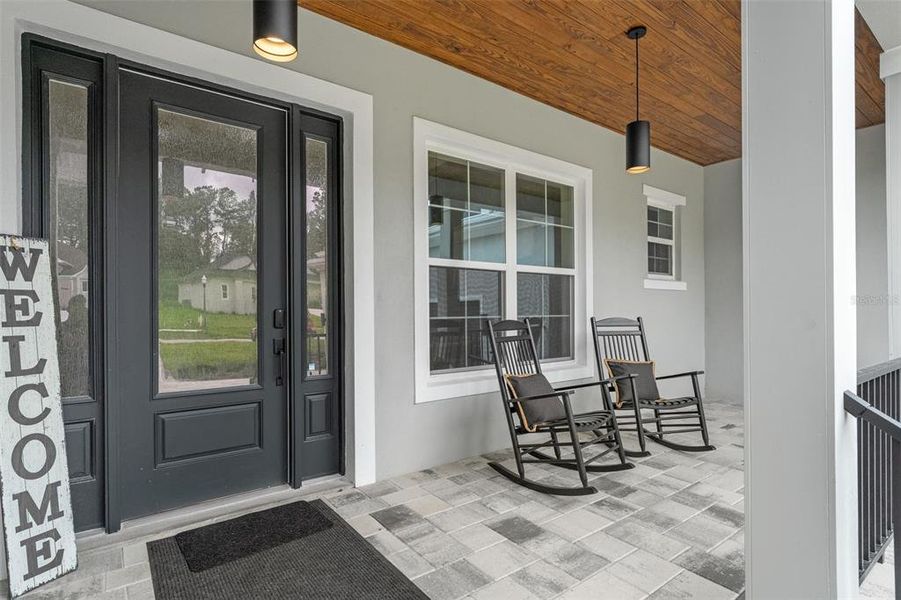 Exterior details and patio area of a home in , Brooksville (Image 39). Exterior details and patio area of a home in , Brooksville (Image 39).