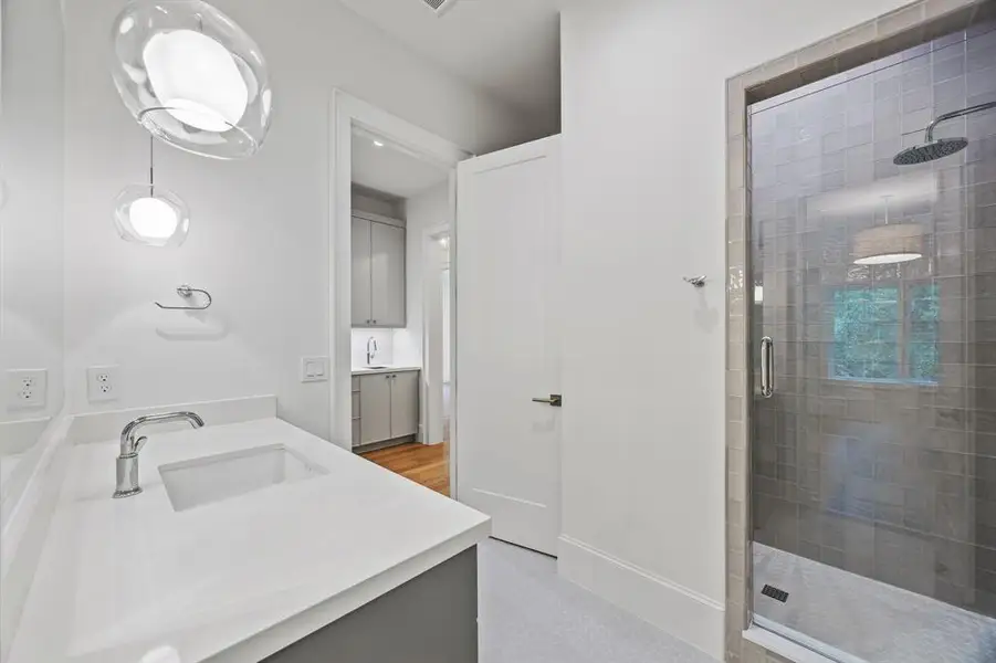 Furnished interior view inside a new home in , Dallas (Image 14). Furnished interior view inside a new home in , Dallas (Image 14).