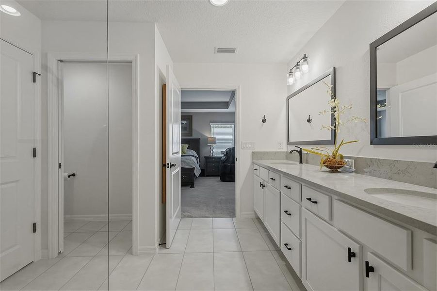 Furnished interior view inside a new home in , The Villages (Image 9).