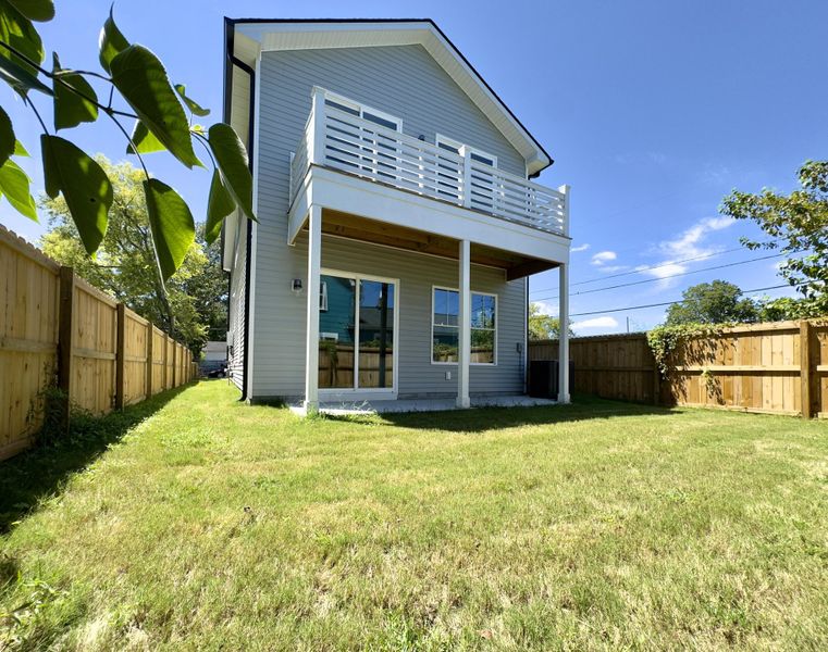 Exterior details and patio area of a home in , North Charleston (Image 25).