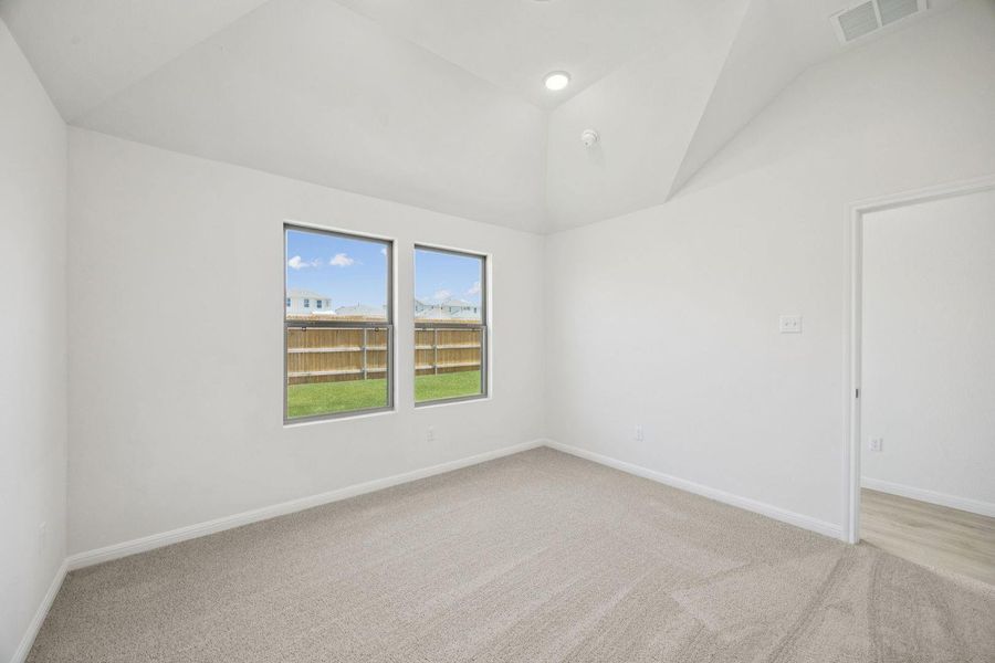 Spacious, unfurnished interior of a new home in Trinity Ranch, Elgin (Image 30). Spacious, unfurnished interior of a new home in Trinity Ranch, Elgin (Image 30).